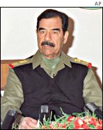 Президент Ирака Саддам Хуссейн